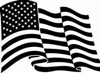 Image result for American Flag SVG Black N White