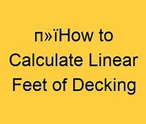 Image result for How to Measure Linear Feet