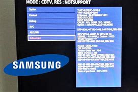 Image result for Samsung TV Service Menu Settings