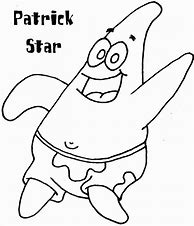 Image result for Patrick Coloring Sheet