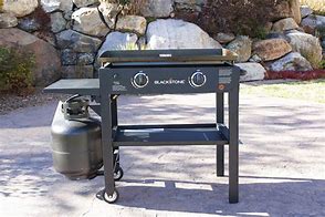 Image result for Blackstone 28" Outdoor Griddle With Hard Cover, Black