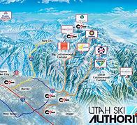 Image result for Salt Lake City Ski Resorts Map