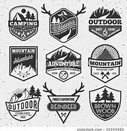Image result for Camping Adventure Logo