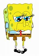 Image result for Sad Spongebob Transparent