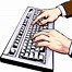 Image result for Computer Typing Clip Art