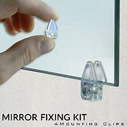 Image result for Mirror Wall Hanger Clips
