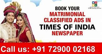 Image result for Matrimonial Newspaper