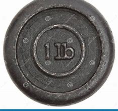 Image result for Image of 1 Pound Weight
