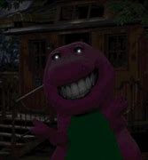 Image result for Evil Smile Barney Meme