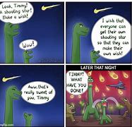 Image result for Dinosaurs Shooting Star Meme