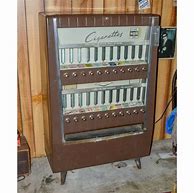 Image result for Antique Cigarette Vending Machine