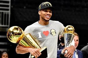 Image result for Giannis Antetokounmpo MVP Trophy