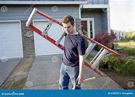 Image result for Man On Ladder with Hammer