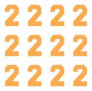Image result for Neon Orange Numbers