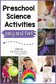 Image result for Preschool Science Activity