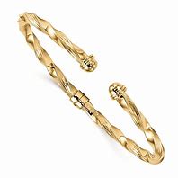Image result for Gold Twisted Bangle Bracelet