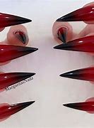 Image result for Sharp Nails Designs Red