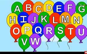 Image result for Alphabet ABC Song Balloons