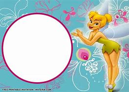 Image result for Free Printable Tinkerbell Birthday Invitations