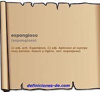 Image result for espongioso