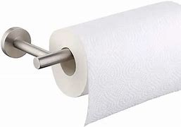 Image result for Brushed Nickel Paper Towel Holder