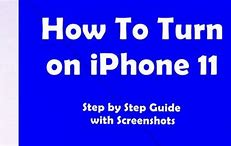 Image result for Turn On iPhone 11