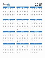 Image result for Calendar for 2015 Year