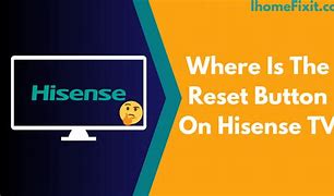 Image result for Hisense 75H6570g Reset Button
