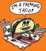 Image result for Weiner Taco Cartoon