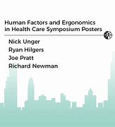 Image result for Ergonomics and Human Factors Poster
