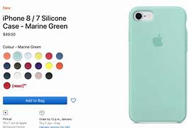 Image result for iPhone 8 Silicone Green Case