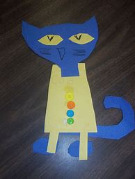 Image result for Pete the Cat Buttons Art Project