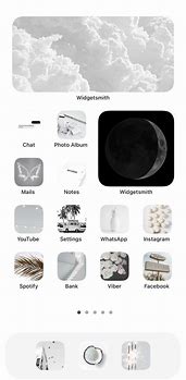 Image result for iPhone Aesthetic Homepage