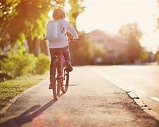 Image result for Biking to School