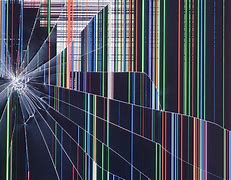 Image result for TV LCD Cracked