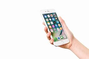 Image result for iPhone in Hand with White Background