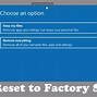 Image result for Restore iPad to Factory Settings