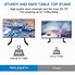 Image result for Aluminum Rolling TV Stand