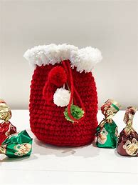 Image result for Small Crochet Gift Bags