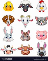 Image result for Animated Animal Faces