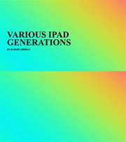 Image result for All iPad Generations