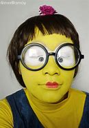 Image result for Cute Purple Minion Makeup