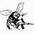Image result for Killer Bee Cartoon