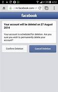 Image result for How to Cancel Facebook Deletion