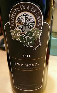 Image result for Fairview Cabernet Merlot Two Hoots