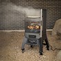 Image result for Vertical Smoker Full of Meat