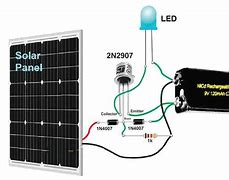 Image result for Solar Panel Charger Circuit