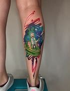 Image result for Rick and Morty Galaxy Tattoo
