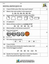 Image result for Maths Worksheets for Kids Year 7