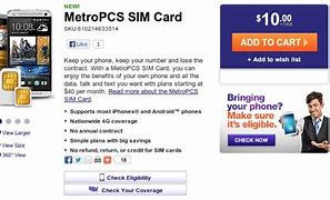 Image result for PUK Code Unlock Sim Card Metro PCS
